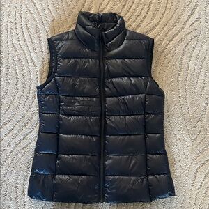 Women's Blue Puffer Vest